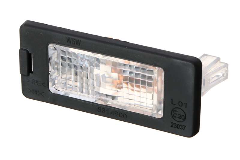 Iluminare numar inmatricular